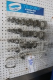 Hose clamp rack with inventory