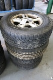 Times 4 - Used Copper 245/70R16 - wheels and tires