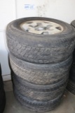 Times 4 - Used Corson P235/70R15 tires