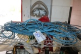 Blue 100' extension cord
