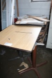 Assorted table tops with 2 bases