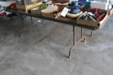 Times 3 - 8' wood banquet tables