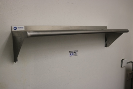 Times 2 - 48" stainless wall mount shelves
