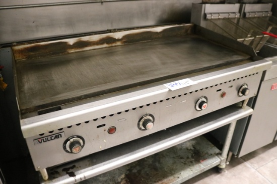Vulcan 48" gas flat grill - good condition