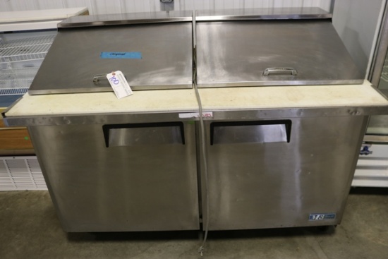 turbo Air 60" prep table as is - needs compressor