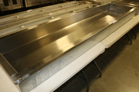 Drop in 24" x 94" iced salad bar