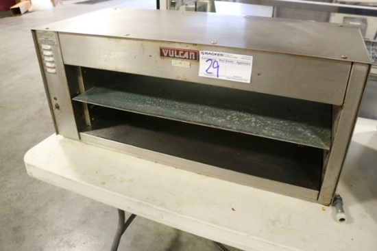 Vulcan 36" electric 2 shelf cheese melt - AS IS - no elements