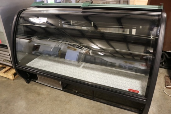 Torrey TEM200NL-UL refrigerated curved front glass display - great working