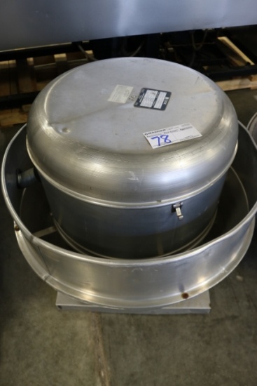 Cook 165-ACRU exhaust fan - 1075 RPM - 1 phase