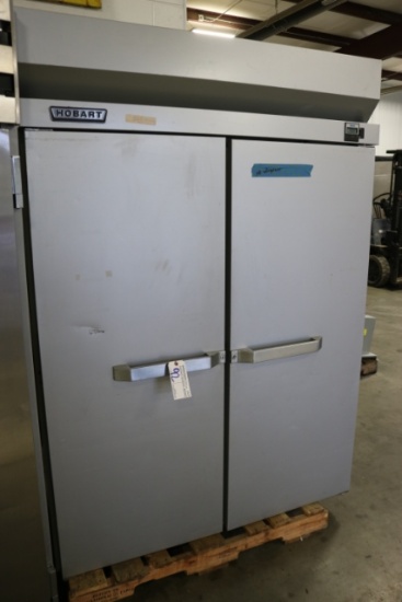 Hobart 2 door cooler as is
