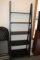 6' tall pine 5 shelf display rack