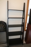 6' tall pine 5 shelf display rack