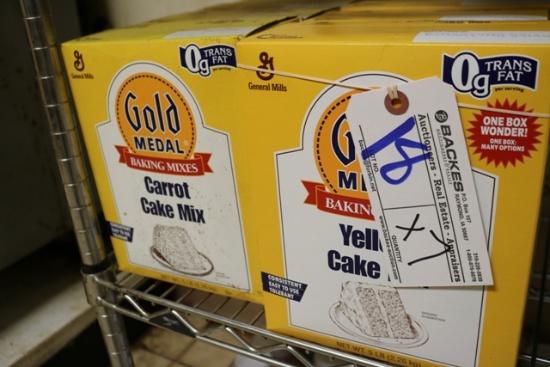 Times 7 - Gold Medal carrot & yellow cake mix