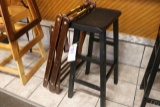 Baby car seat holders with bar stool