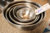 Times 7 - Stainless mixing bowls
