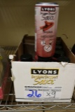 Times 9 - Lyons dessert cinnamon sauce