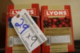 Times 9 - Lyons grape & cranberry cocktail juice