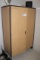 Portable 2 door cabinet with inventory