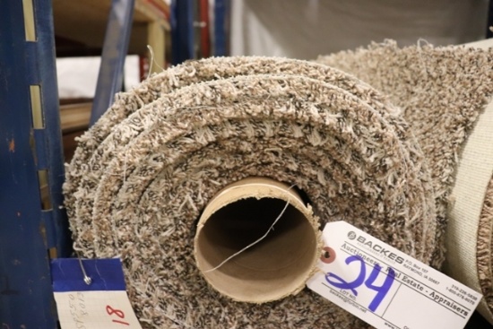 Roll of Rem4 10 6/ x 18 carpet