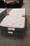 Twin size Kingsdown mattress & box spring - display