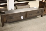 King size 2 drawer underbed storage