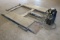 Bend-Pak 70” x 80” floor car lift w/ SPX hydraulic pump, approx. 4000#, 115
