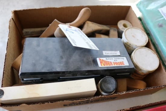 Box solder paddle & butane soldering kit