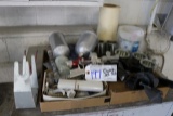 Misc. paint guns, supplies, cups, - all as, is