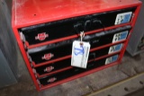 4 drawer cabinet with u-nuts & screw retainers