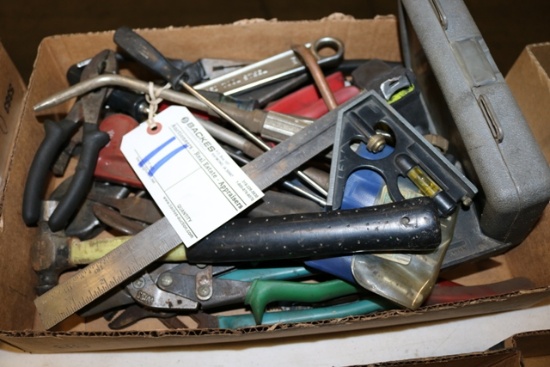 Box flat misc. hand tools