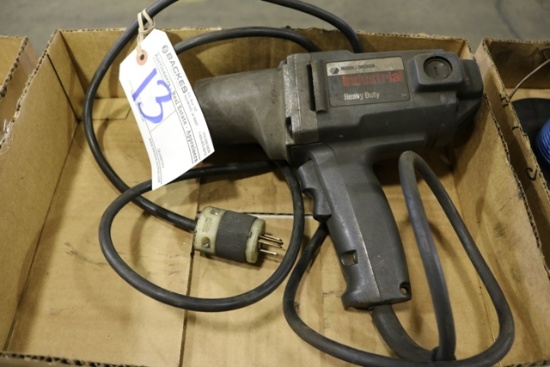 Black & Decker 2670 heavy duty 1/2" electric impact wrench