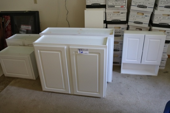 All to go - white upper cabinets