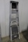 Pair to go - Louisville 6' aluminum ladder & step stool