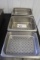 Times 6 - Stainless 1/2 size insets - 2) 2