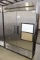 True T-49 stainless 2 door cooler - good interior - some minor damage to ex