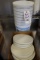 All to go - 8 Upper Iowa popcorn tins with lids