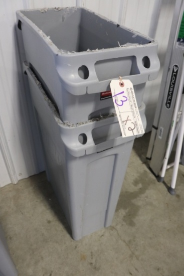 Times 2 - Rubbermaid kitchen trash cans