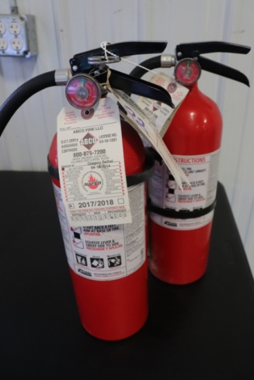 Kidde fire extinguisher - 1 good - 1 as is