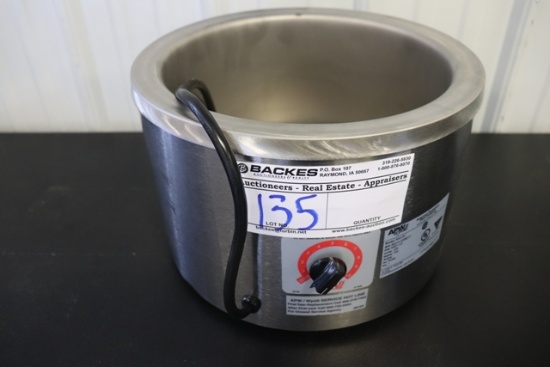 APW Wyott RW-2V 10" round warmer