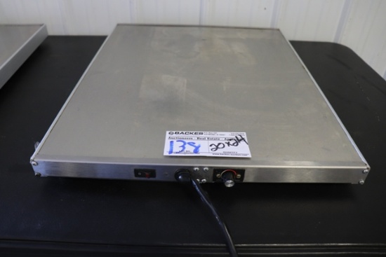 Hatco GRS-24-I 20" x 24" heated countertop warmer