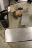 All to go - Stainless shelves, misc. parts & hardware