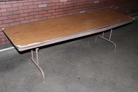 8' banquet table