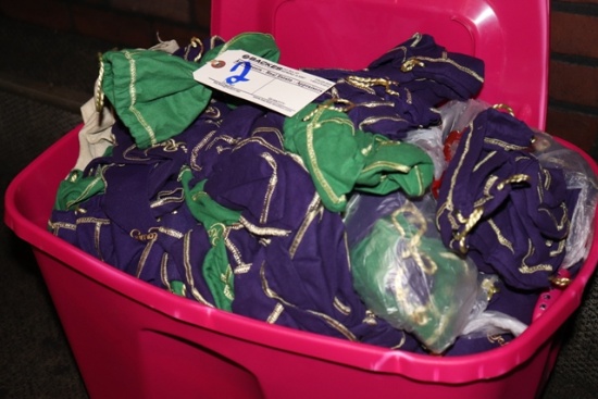 Tote of Crown Royal bags