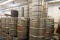 Times 20 - 1/2 barrel kegs - top row of stack