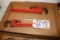 Times 2 - Craftsman pipe wrenches