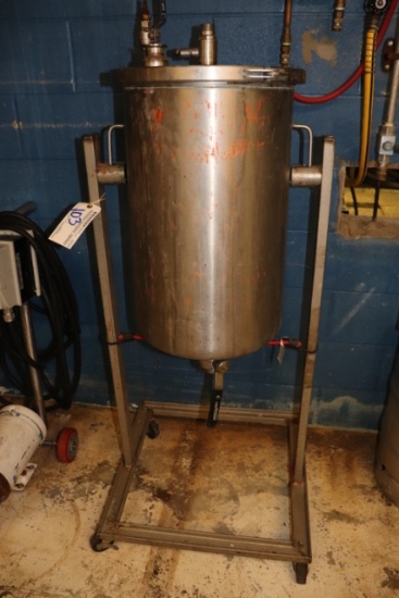 Portable hanging stainless tank - filter?