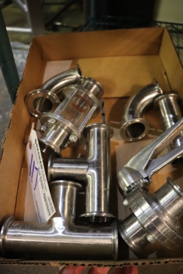 Box flat to go - clamps, fittings, couplers