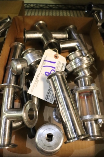 Box flat to go - clamps, fittings, couplers