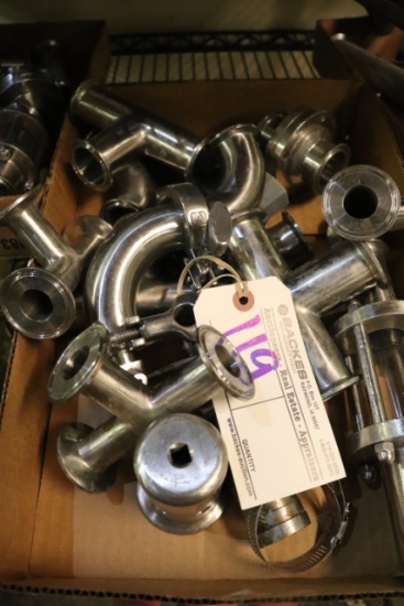 Box flat to go - clamps, fittings, couplers