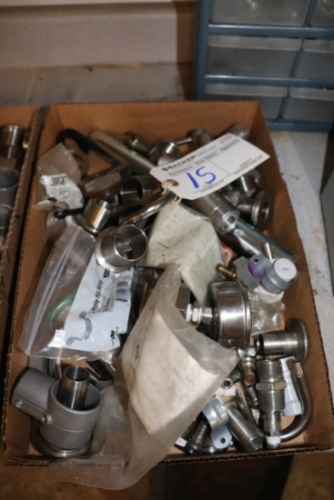Box flat to go - misc parts for tappers and stainless fittings